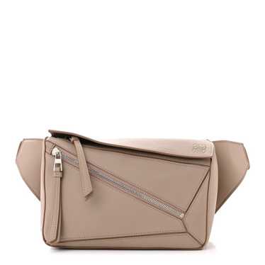 LOEWE Calfskin Small Puzzle Bumbag Sand