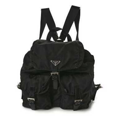 PRADA Tessuto Nylon Vela Medium Backpack Black - image 1