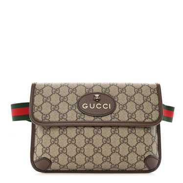 GUCCI GG Supreme Monogram Neo Vintage Web Belt Ba… - image 1