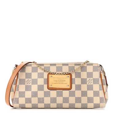 LOUIS VUITTON Damier Azur Eva Clutch