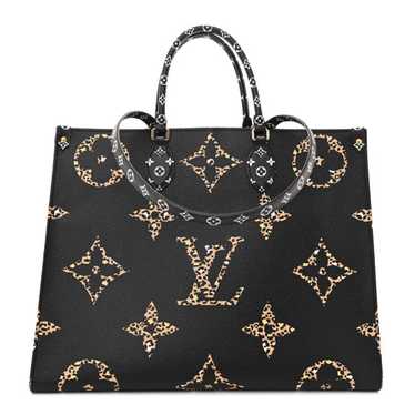 LOUIS VUITTON Monogram Giant Jungle Onthego GM Bla