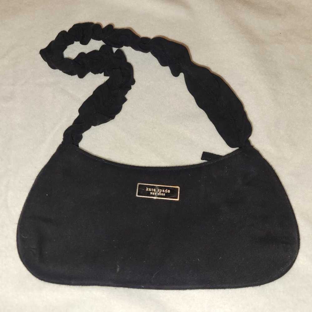 Kate Spade black suede purse - image 3