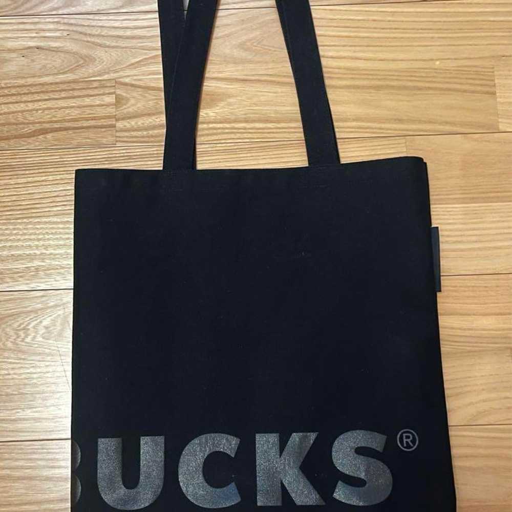 Starbucks black tote bag. - image 4