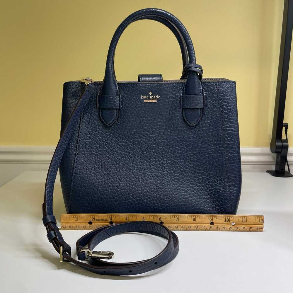 Kate Spade Navy Crossbody Satchel - image 2