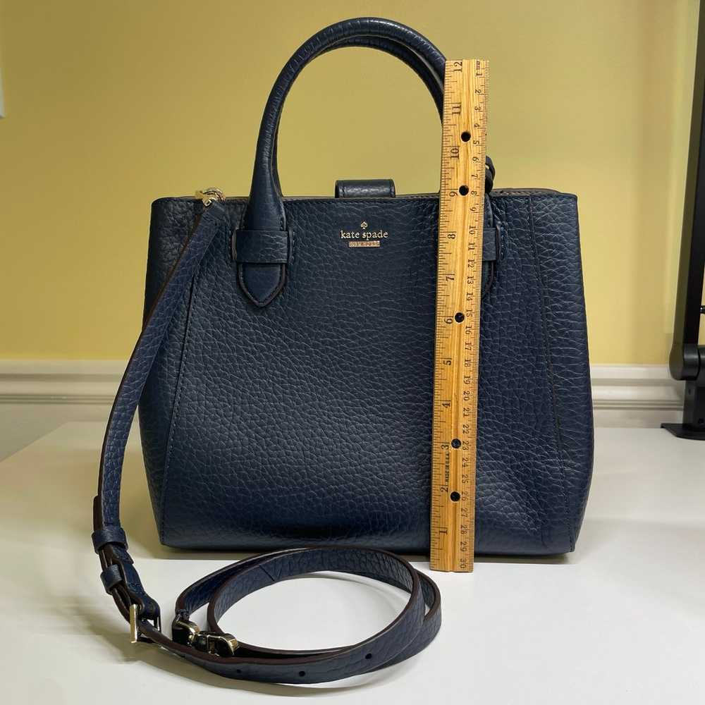 Kate Spade Navy Crossbody Satchel - image 3