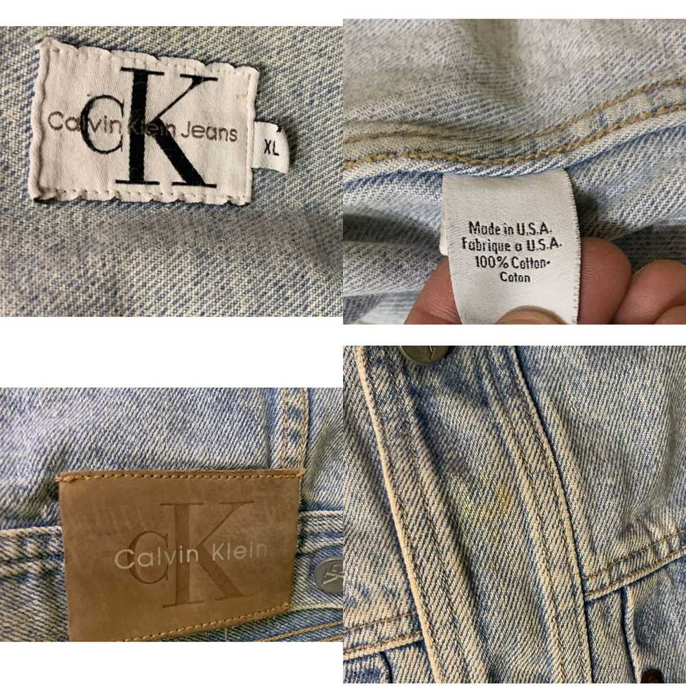 Calvin Klein VTG 90’s Calvin Klein Men’s 4 Pocket… - image 4