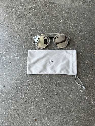 Dior × Vintage Dior So Real aviator sunglasses