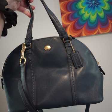 Navy blue Coach purse