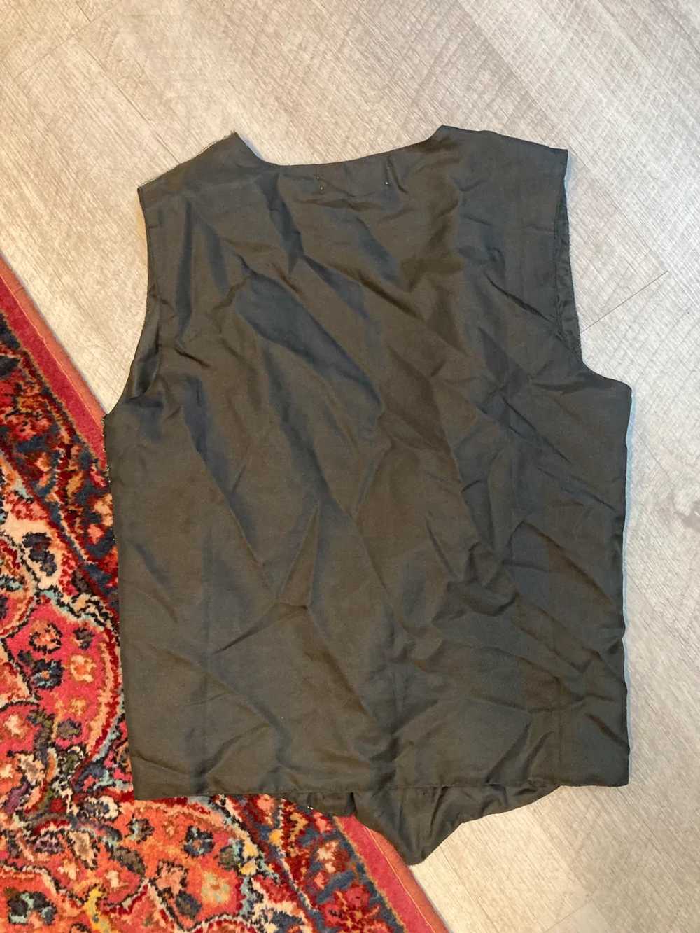 Silky Nites Silky Beaded Vest (S) | Used,… - image 2