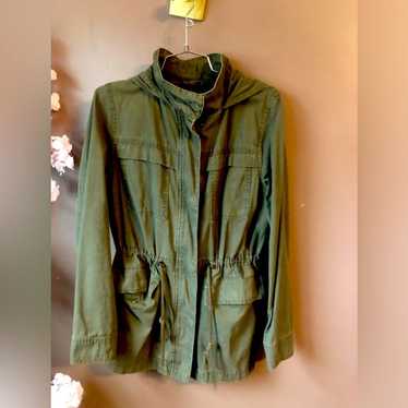 Universal Products Cargo Army Utility Jacket in gr