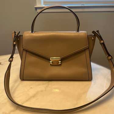 Michael Kors Whitney Medium Leather Satchel