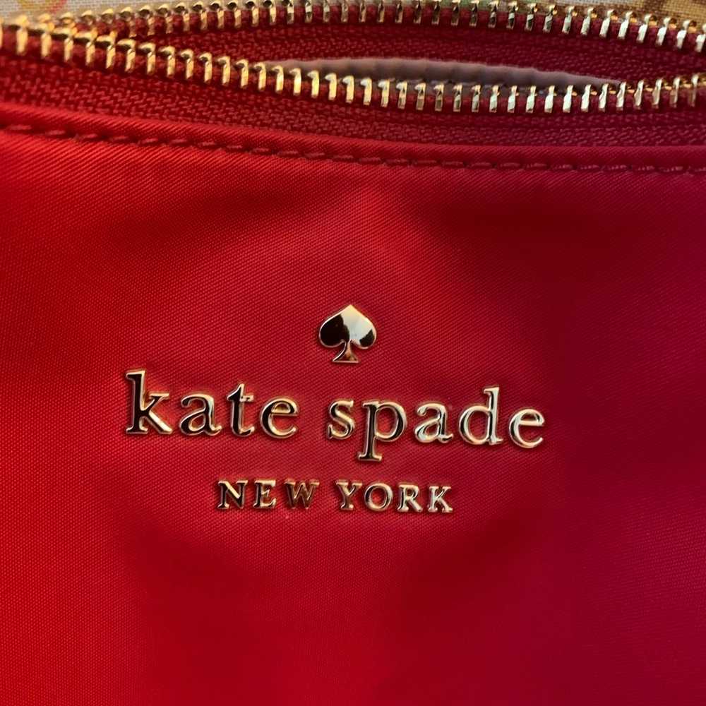 Royal Red Kate Spade Watson lane Maya tote bag - image 2