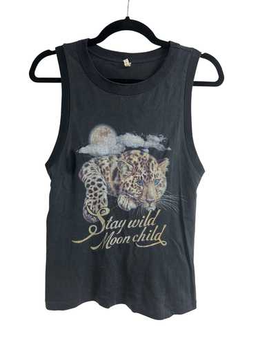 Spell USA Spell stay wild moon child leopard tank 