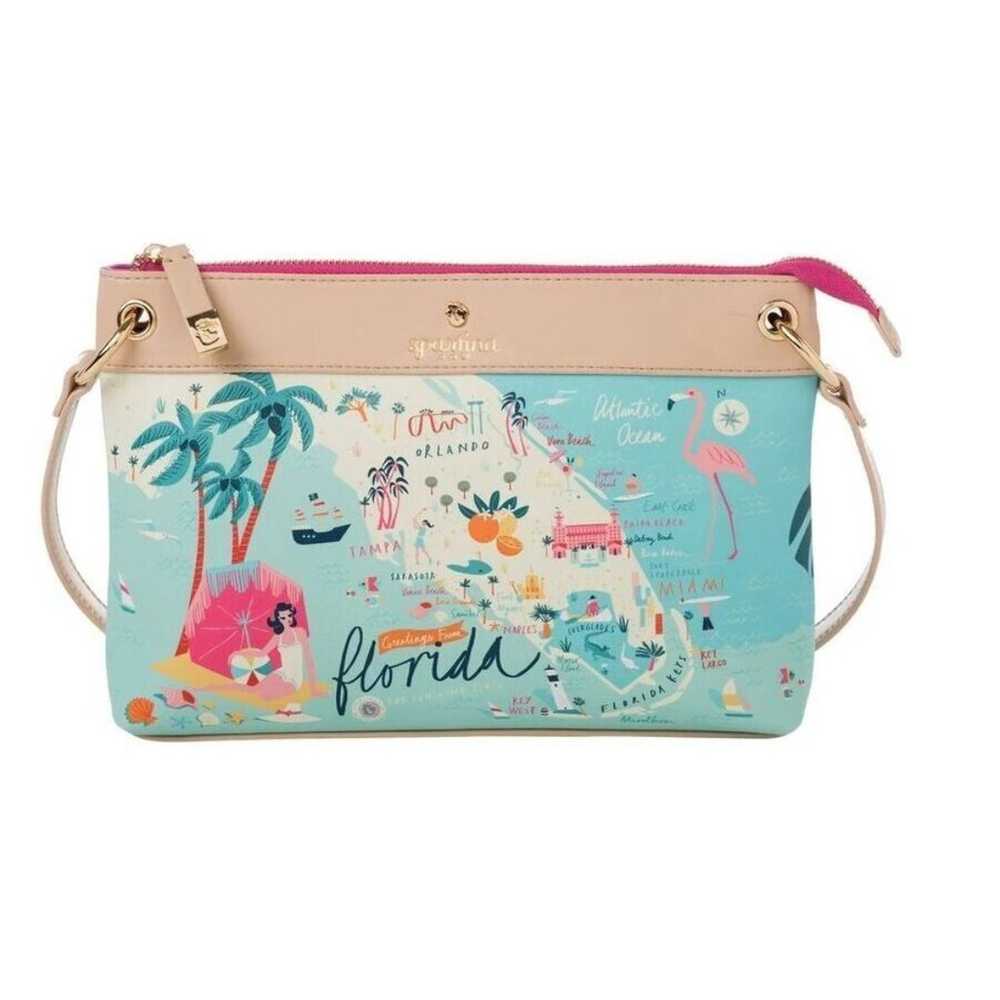 Spartina 449 Greetings From Florida Crossbody Sho… - image 1