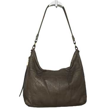 Hobo Hobo Original Shoulder Bag Gray Supple Leath… - image 1