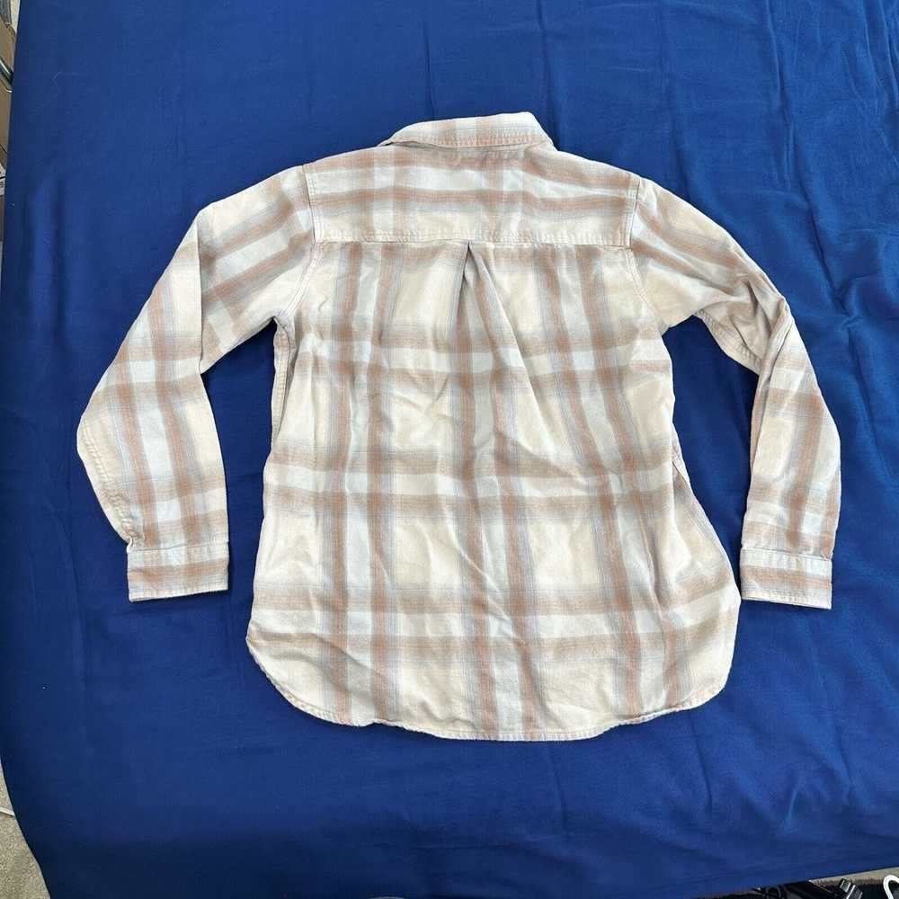 Rei REI Co op Shirt M Plaid Flannel Casual Button… - image 2