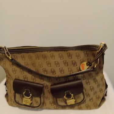 Dooney And Bourke Canvas Monogram Purse