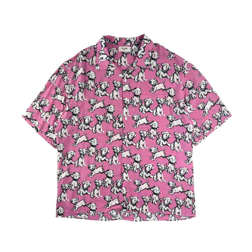 Celine Celine SS22 Pink Puppy Shirt - image 2