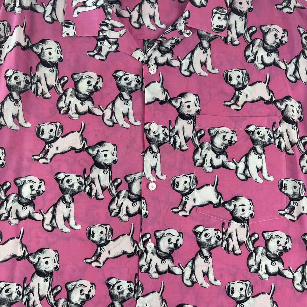 Celine Celine SS22 Pink Puppy Shirt - image 3