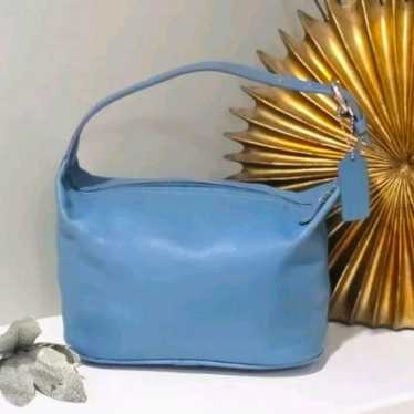 Vintage Coach Powder Blue Soho Hobo on sale Bag #4983