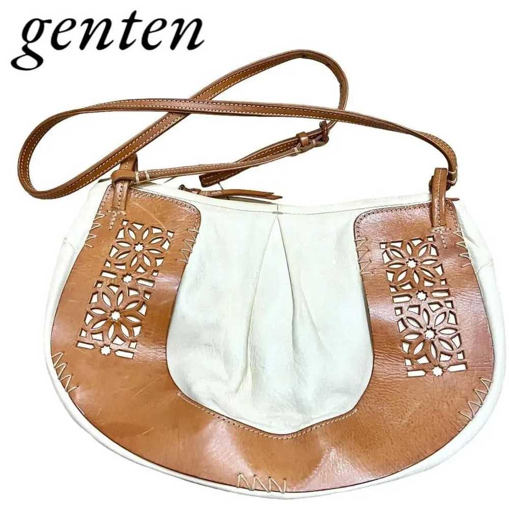 Rare, popular, authentic shoulder bag in leather,… - image 1