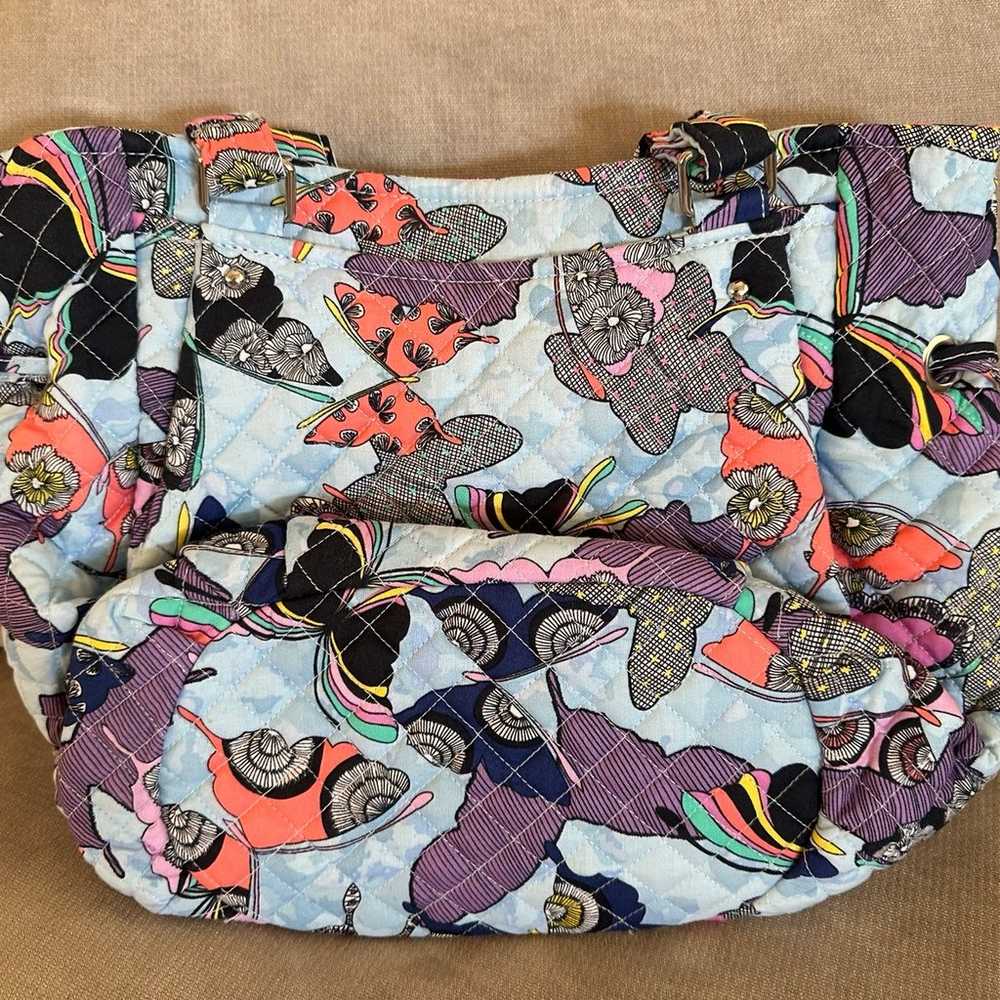 Vera Bradley Butterfly By Glenna Satchel Bag - image 3