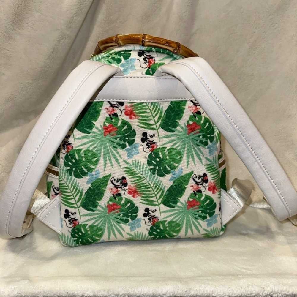 minnie tropical summer loungefly mini backpack - image 6