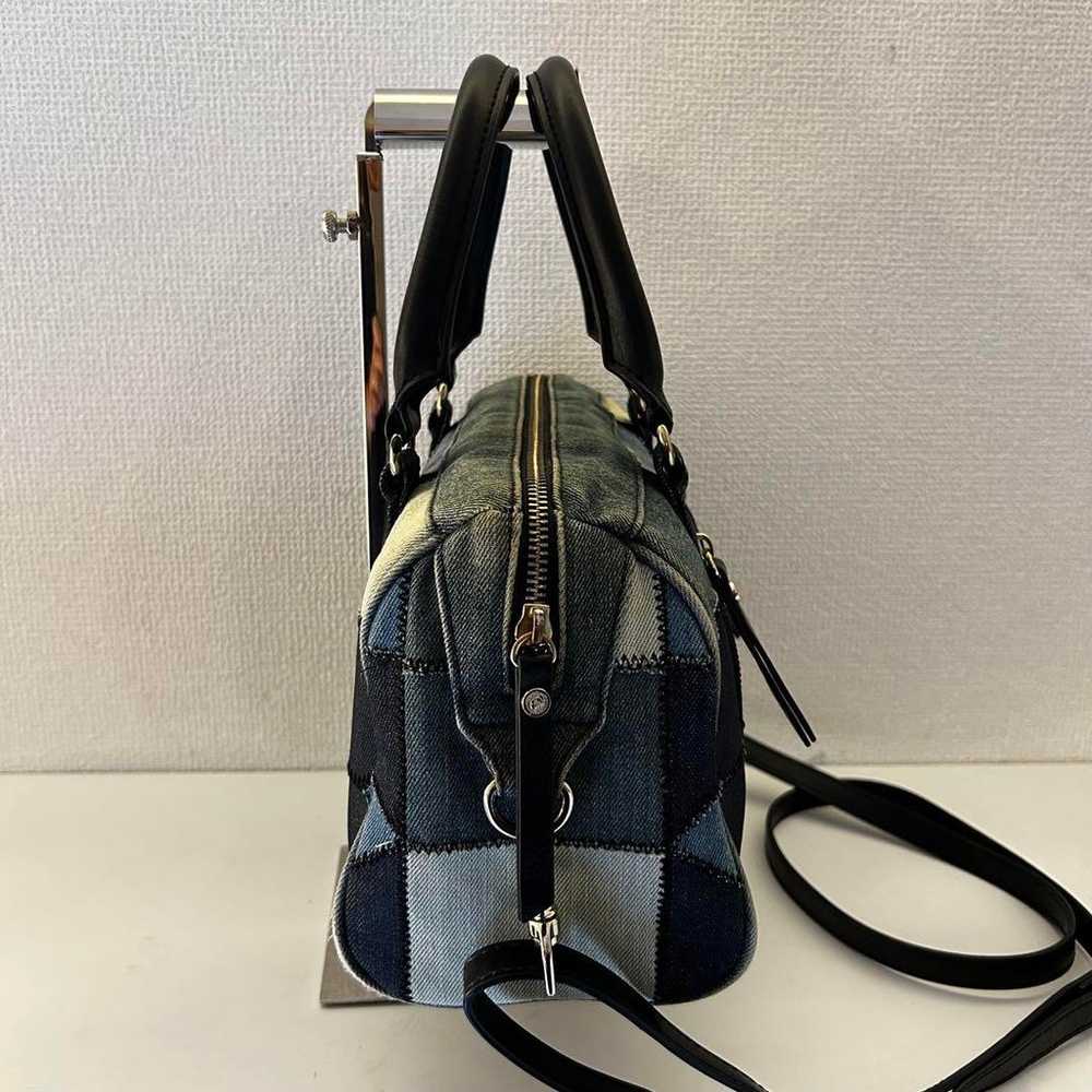 【Excellent Condition】Diesel Shoulder Bag 2way Den… - image 10