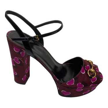 Gucci Cloth heels - image 1