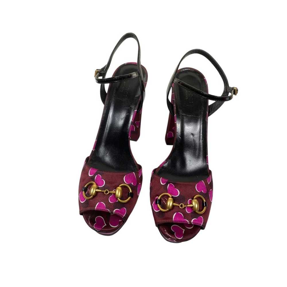 Gucci Cloth heels - image 2