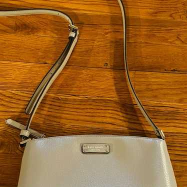 Kate Spade Leather Jeanne Satchel Grey, NWOT