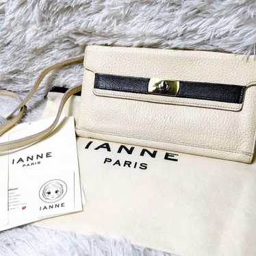 【Excellent Condition】IANNE Shoulder Wallet Wallet… - image 1