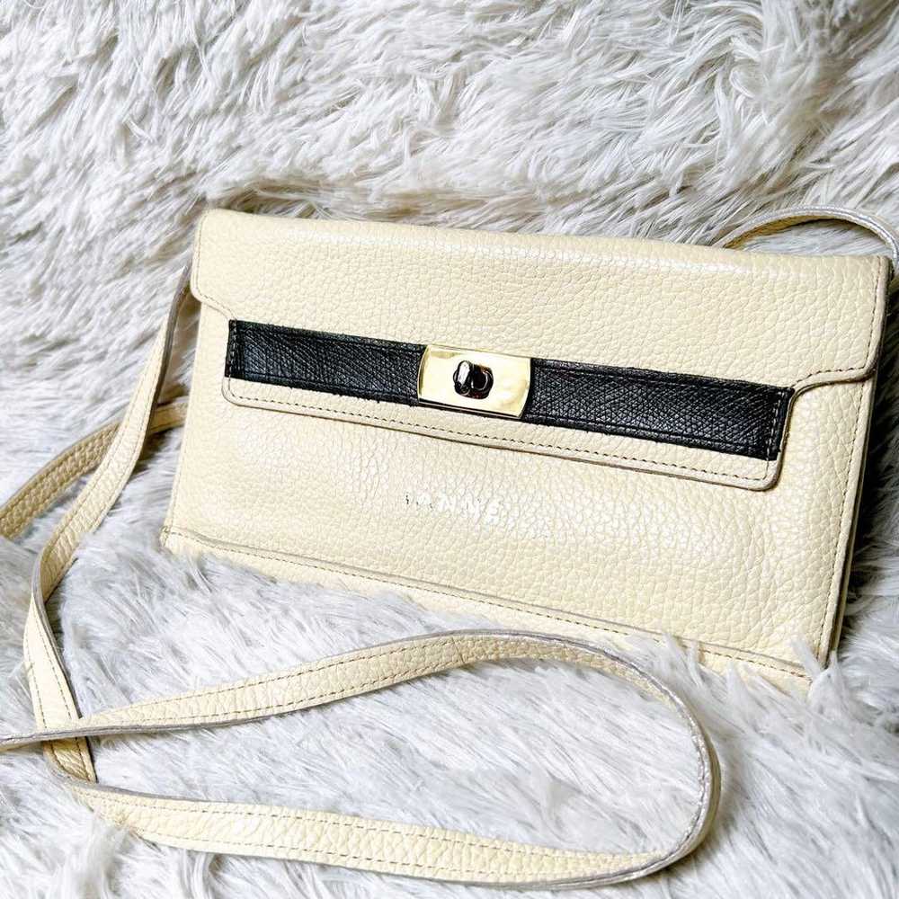 【Excellent Condition】IANNE Shoulder Wallet Wallet… - image 4