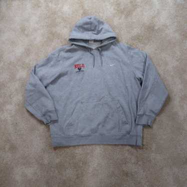 Nike Nike Hoodie Men's Size 2XLarge Gray Hooded S… - image 1