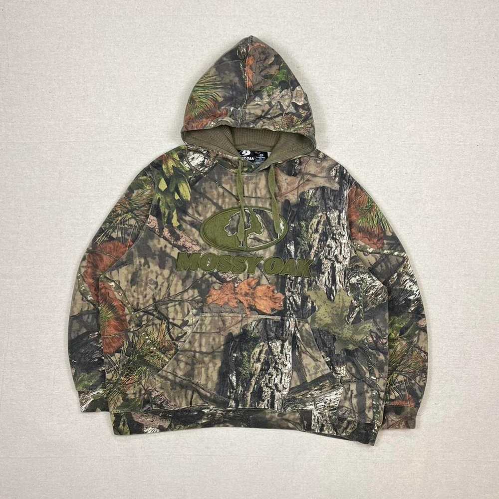 Mossy Oaks Vintage y2k real tree hunting hoodie - image 1