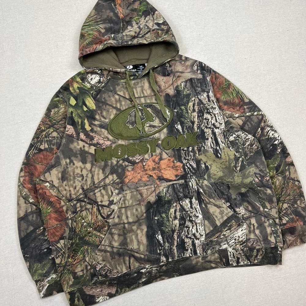 Mossy Oaks Vintage y2k real tree hunting hoodie - image 3