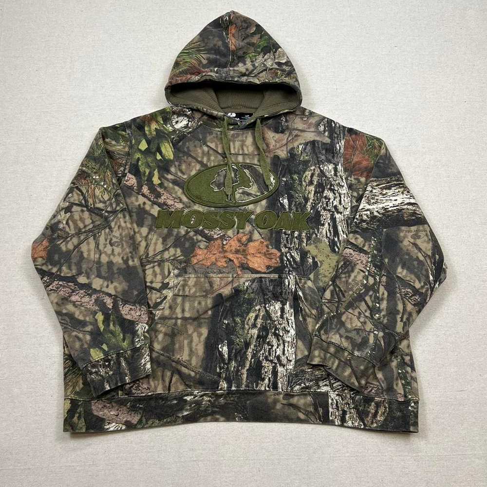 Mossy Oaks Vintage y2k real tree hunting hoodie - image 5