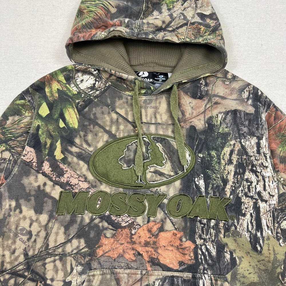 Mossy Oaks Vintage y2k real tree hunting hoodie - image 8