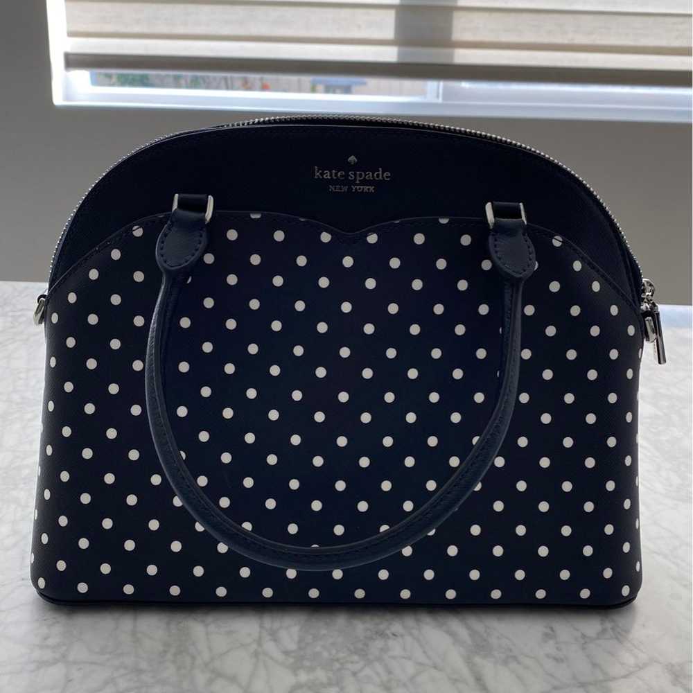 Kate Spade polka dot handbag - image 1