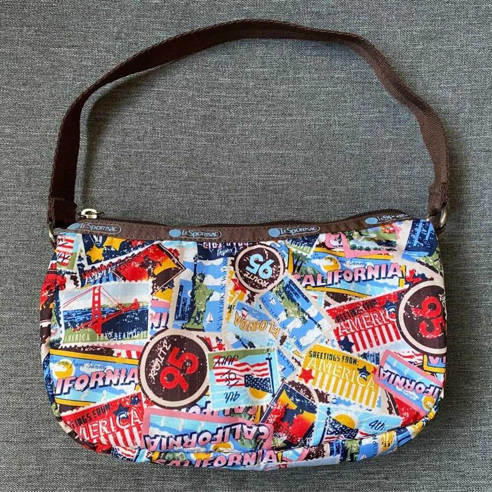 Lesportsac American Vintage Pattern Mini Shoulder… - image 2