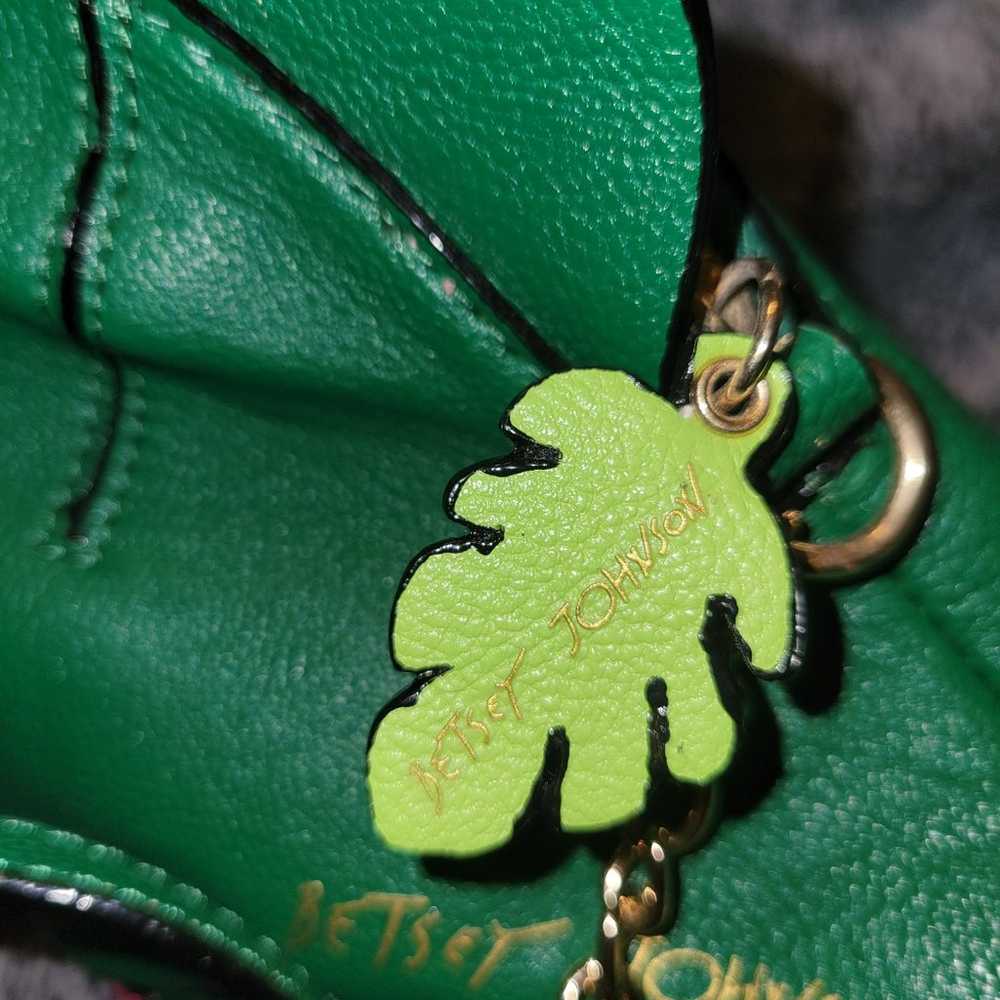 Green Dinosaur Betsy Johnson bag - image 6