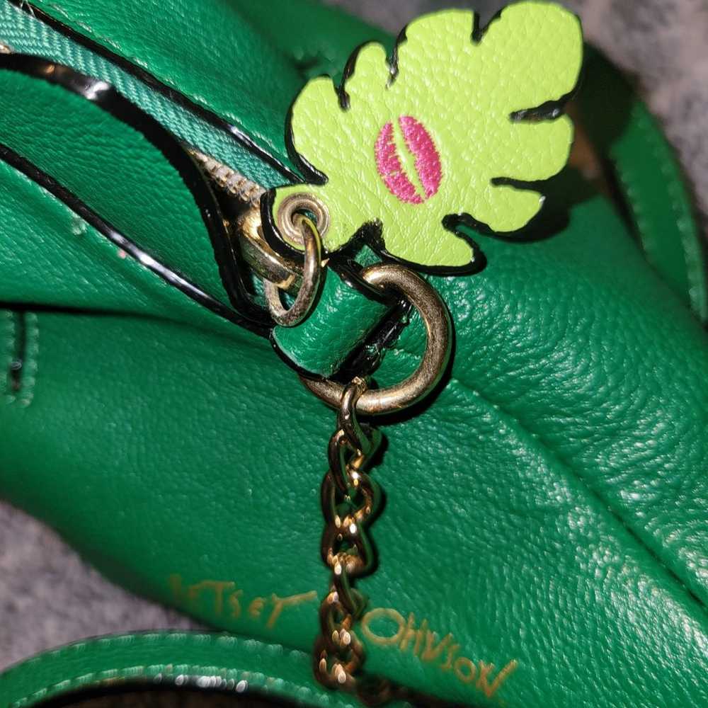 Green Dinosaur Betsy Johnson bag - image 7