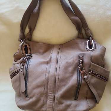 B makowsky Shoulder Brown Purse