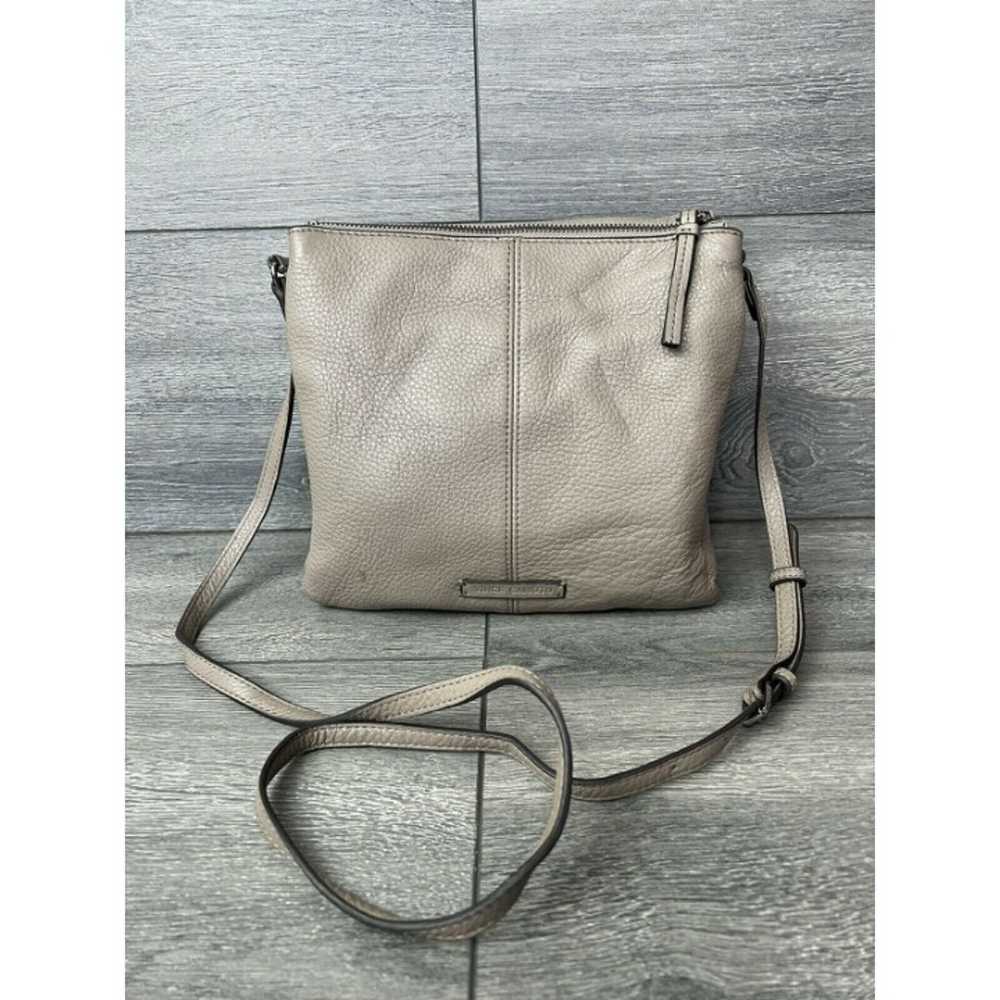 Vince Camuto Large Leather Crossbody - Min gray c… - image 6