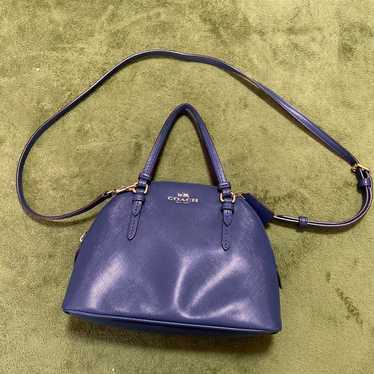 Brand new COACH Navy Shoulder Bag