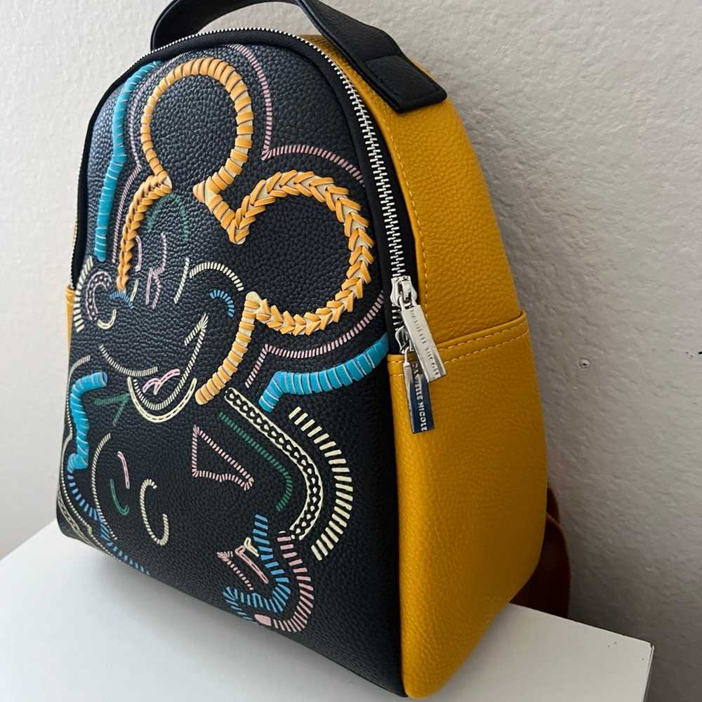 Danielle Nicole Mickey Mouse Leather Backpack - image 2