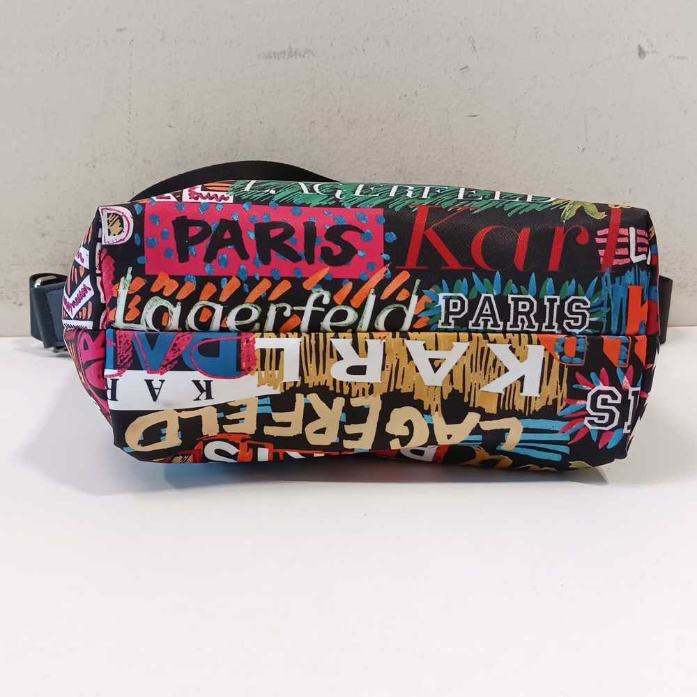 Karl Lagerfeld Women's Nylon Paris Themed Purse - image 3