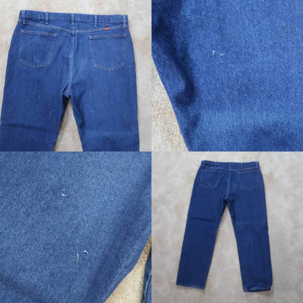 Vintage Rustler Regular Fit Straight Leg Denim Je… - image 4