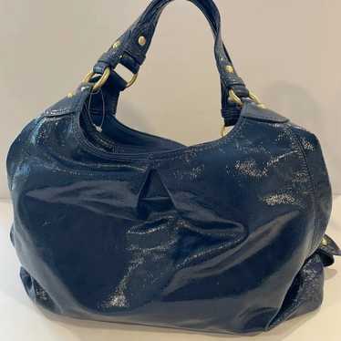 Coach maggie dark blue hobo ahoulder purse