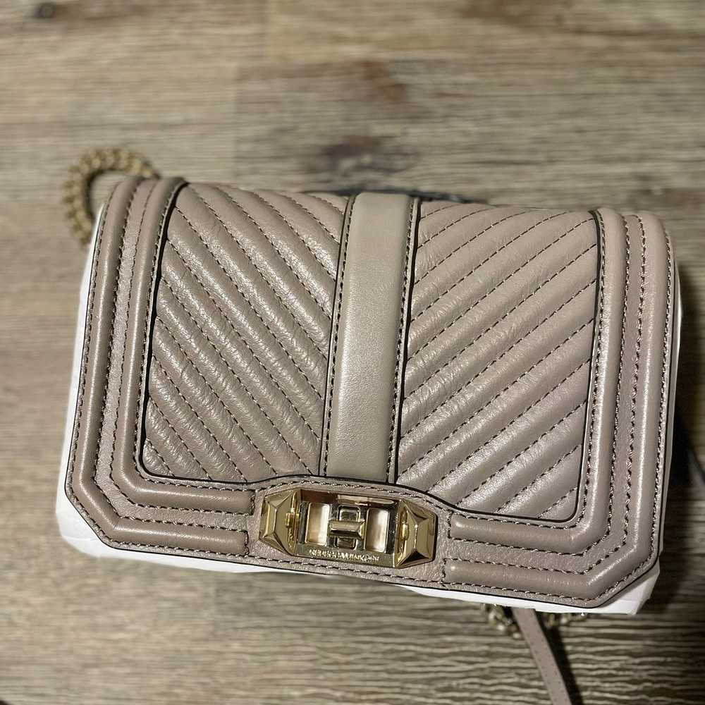 Mushroom Quilted Small Crossbody - Rebecca Minkoff - image 3